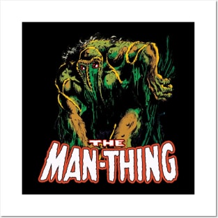 MAN-THING (BACK PRINT) Posters and Art